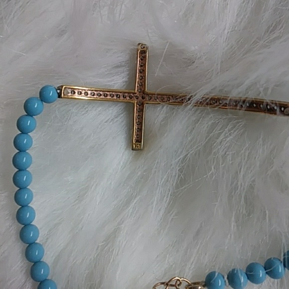 Cross bracelet 14k Gold - Picture 2 of 5